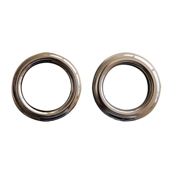 OJETILLOS METÁLICOS PLATEADOS