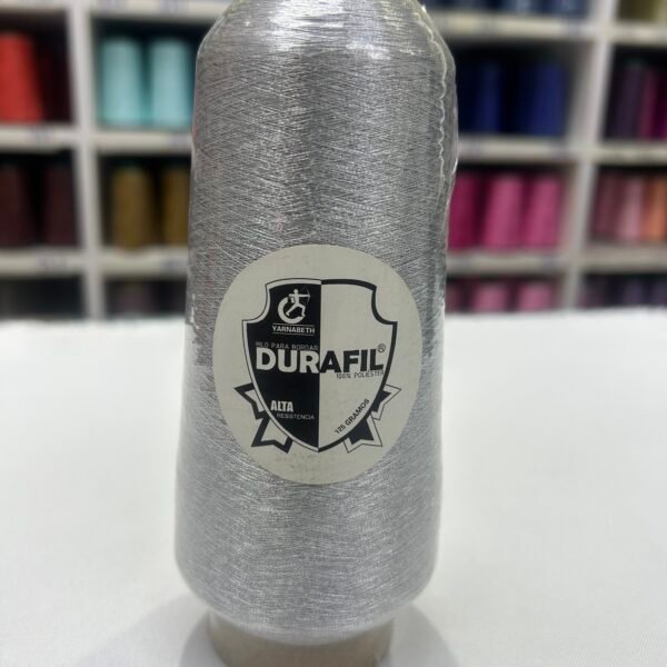 HILO DE BORDAR DURAFIL PLATEADO (silver) 4000 MTR