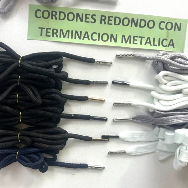 Cordon Redondo con punta METALICA de 120 cm