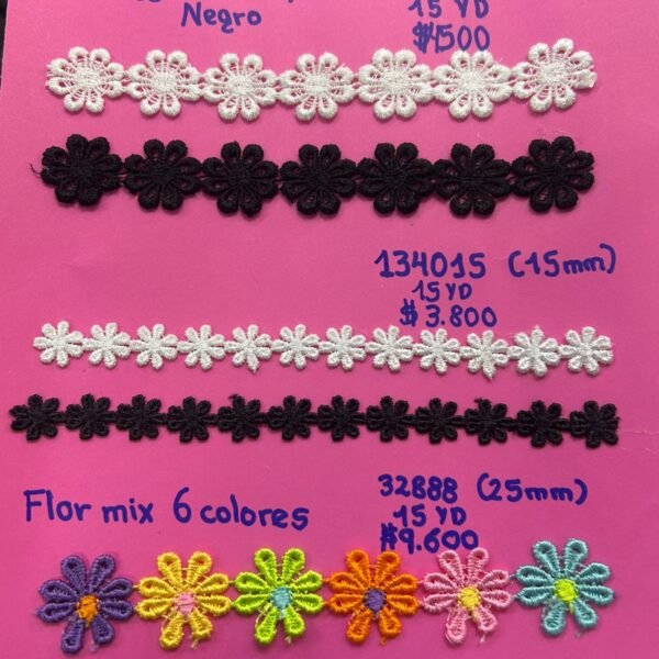 Macrame diseños en Algodon (15 yardas)