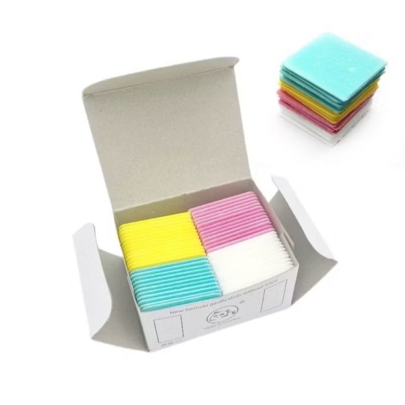 Caja de 50 tizas Panda de colores para marcar telas en costura y confección